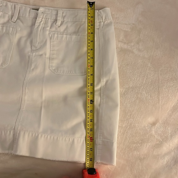 GI ALL PURPOSE GOODS white cotton jean skirt - Picture 8 of 8